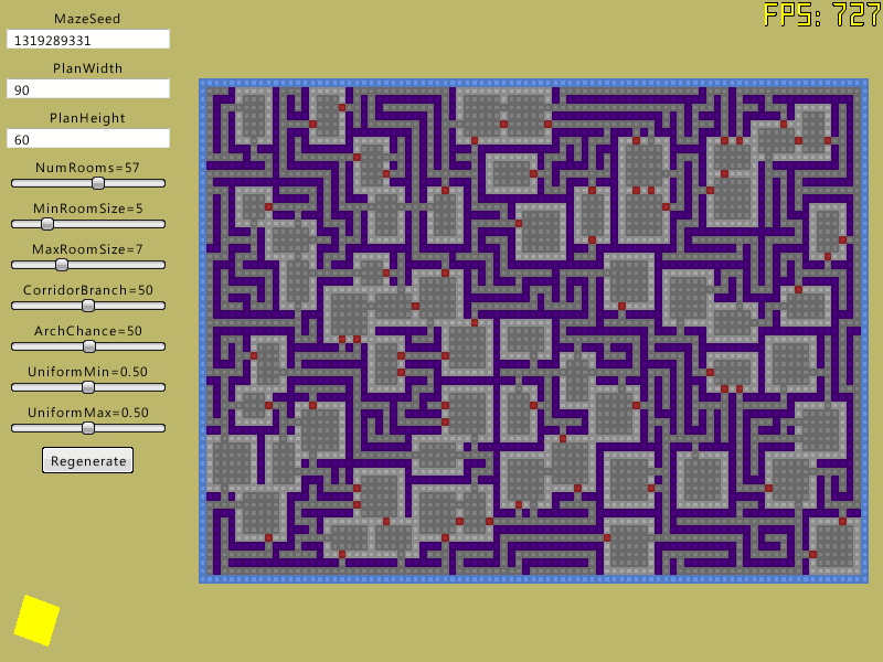 MazeTest labyrinth maze generator